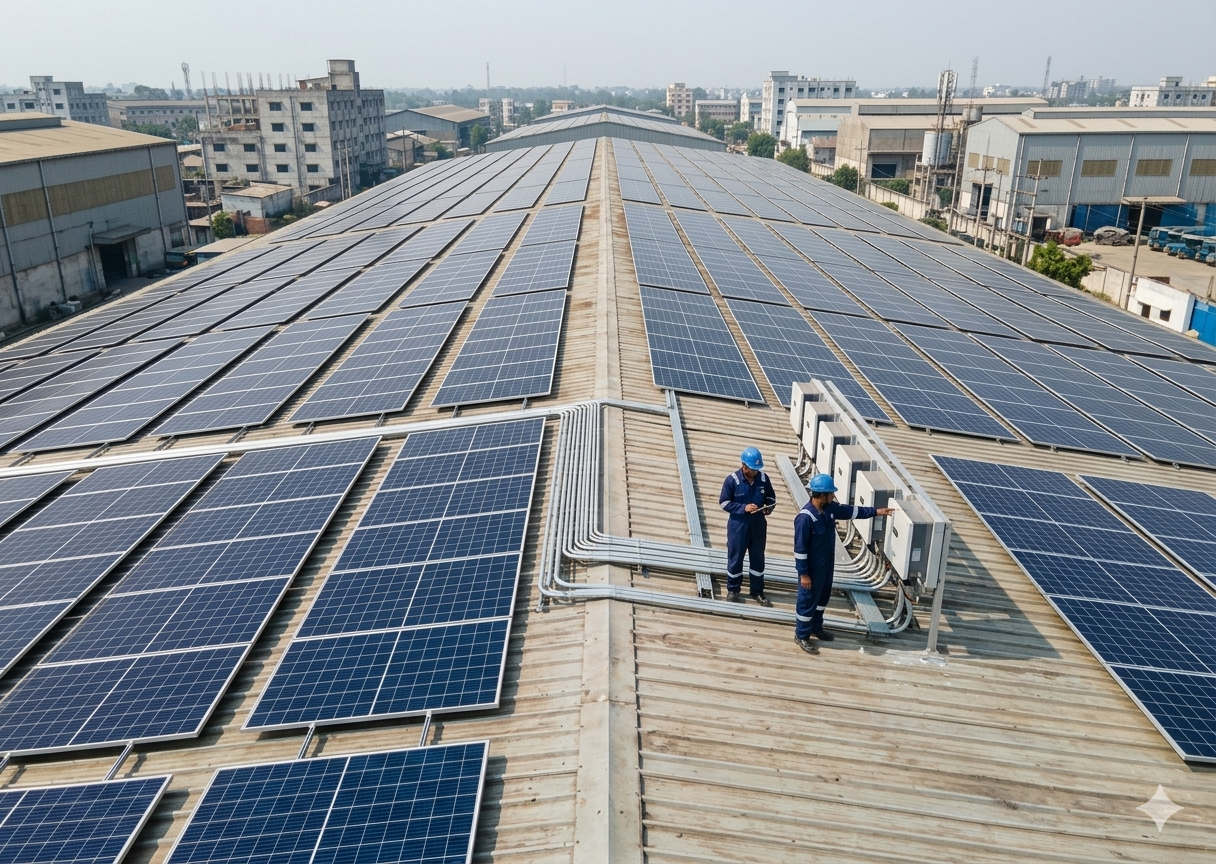 Engineering Independence: A 1 MW Industrial Solar Solution